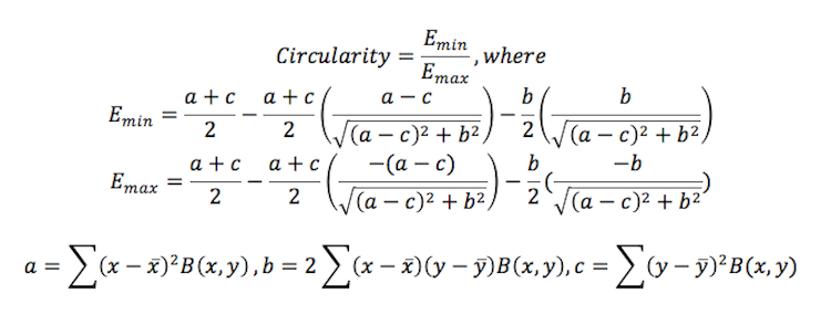 Circularity Formula