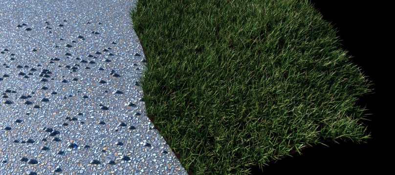 pavement-floor-and-grass